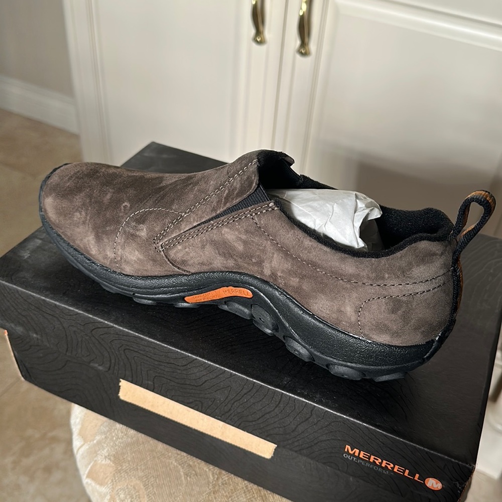 Brand new in box, Merrell Jungle Moc, never opened